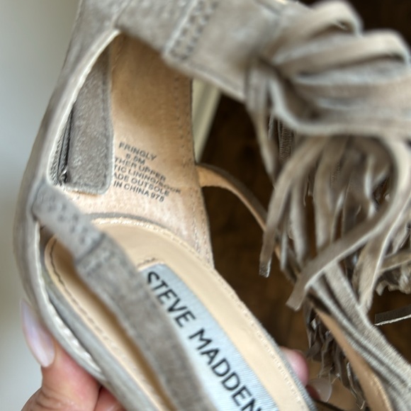 Steve Madden fringely heels size 6.5 - Picture 5 of 5